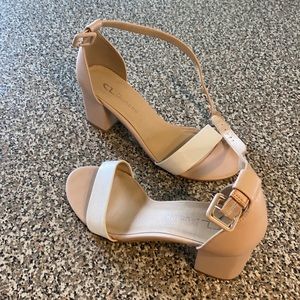 LIKE NEW Chinese laundry ankle strap sandals